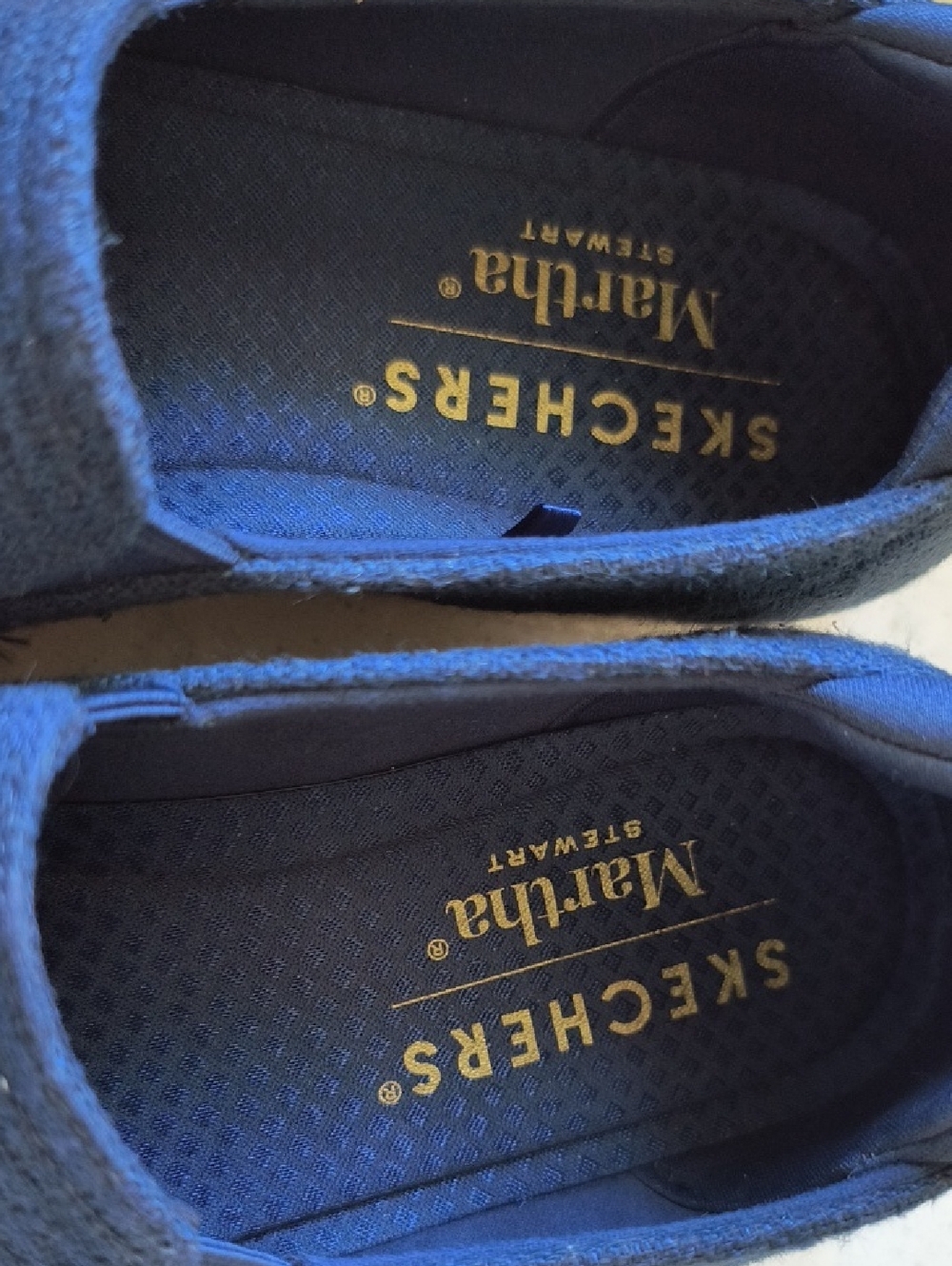 Skechers Martha Stewart Knit Slip-On Platform Espadrilles - Picture 3 of 8